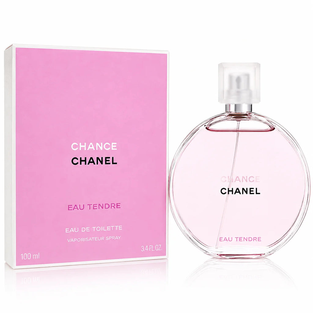 CHANEL Chance Eau Tendre Eau de Toilette EDT Spray 3.4 oz / 100 mL